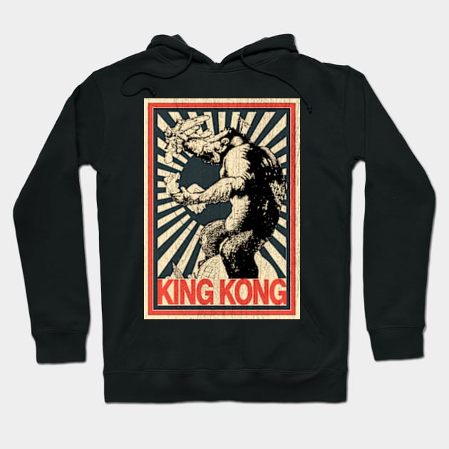 Vintage Poster Kingkong 1933 Hoodie by Odd Even